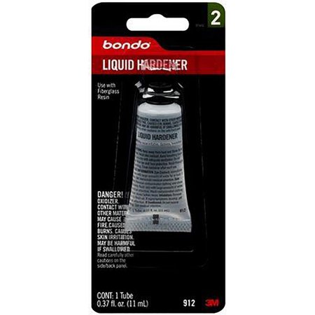 3M Bondo Liquid Hardener, 00912, .37 Oz 7100152666